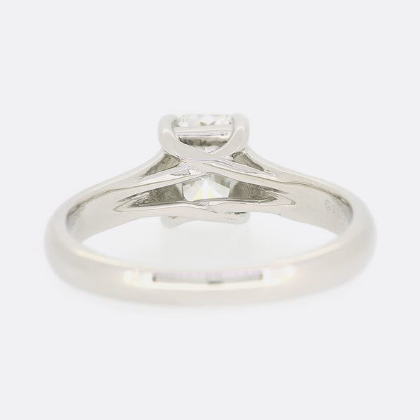 Tiffany & Co. 1.03 Carat Lucida Diamond Engagement Ring