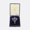 Antique Diamond Drop Brooch