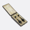 Antique Onyx Drop Earrings