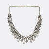 Victorian Old Cut Diamond Fringe Necklace