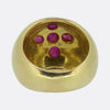 Antique Ruby Bombe Ring