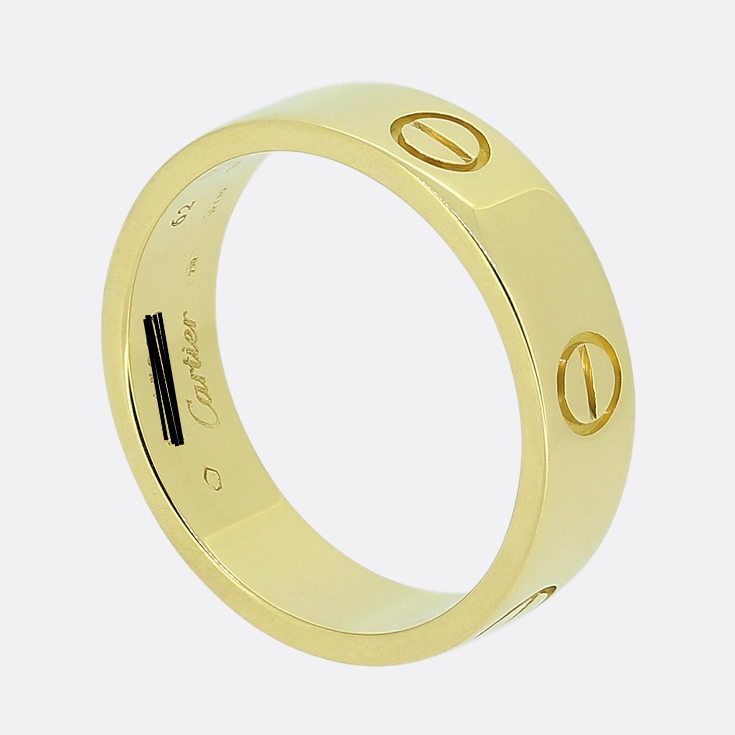 Cartier Classic Model LOVE Ring Size T (62)
