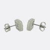 Tiffany & Co. Princess Cut Diamond Stud Earrings