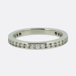 Tiffany & Co. Diamond Full-Eternity Ring Size K (50)