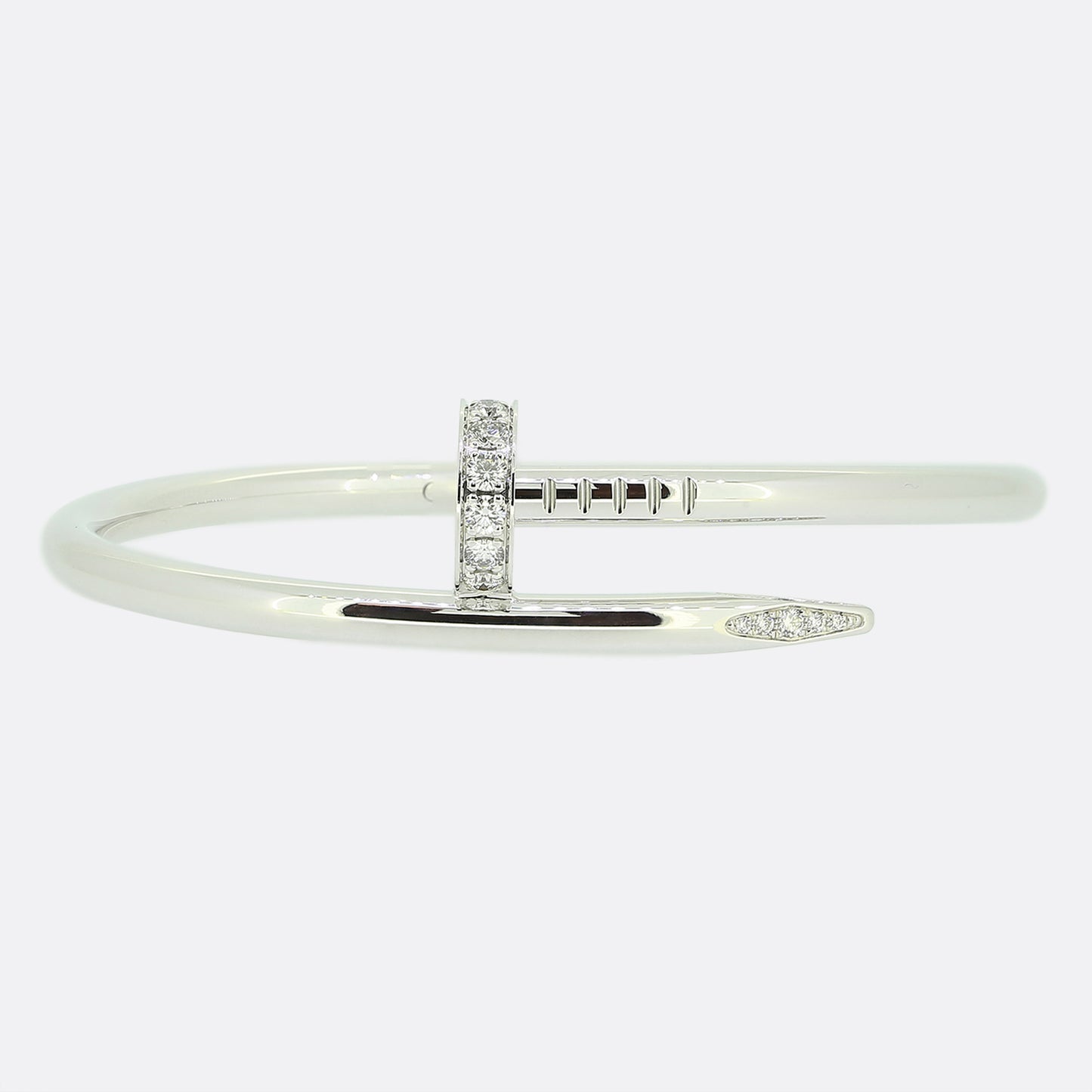 Cartier Juste un Clou Diamond Bracelet Size 15