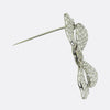 Antique Diamond Bow Brooch