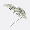 Art Deco Diamond Cluster Brooch