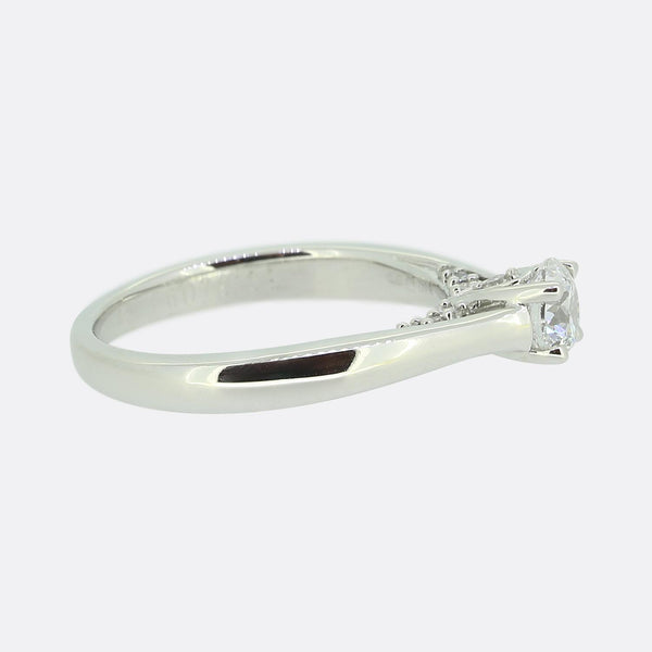 The Forever Diamond 0.40 Carat Solitaire Engagement Ring