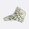 Kutchinsky Pearl and Diamond Ring
