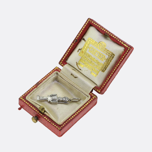Cartier Art Deco Diamond Nutcracker Charm