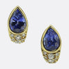 Boucheron Vintage Sapphire Diamond Earrings