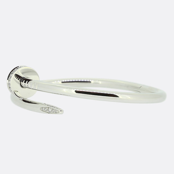 Cartier Juste un Clou Diamond Bracelet Size 15