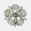 Antique Diamond Flower Brooch