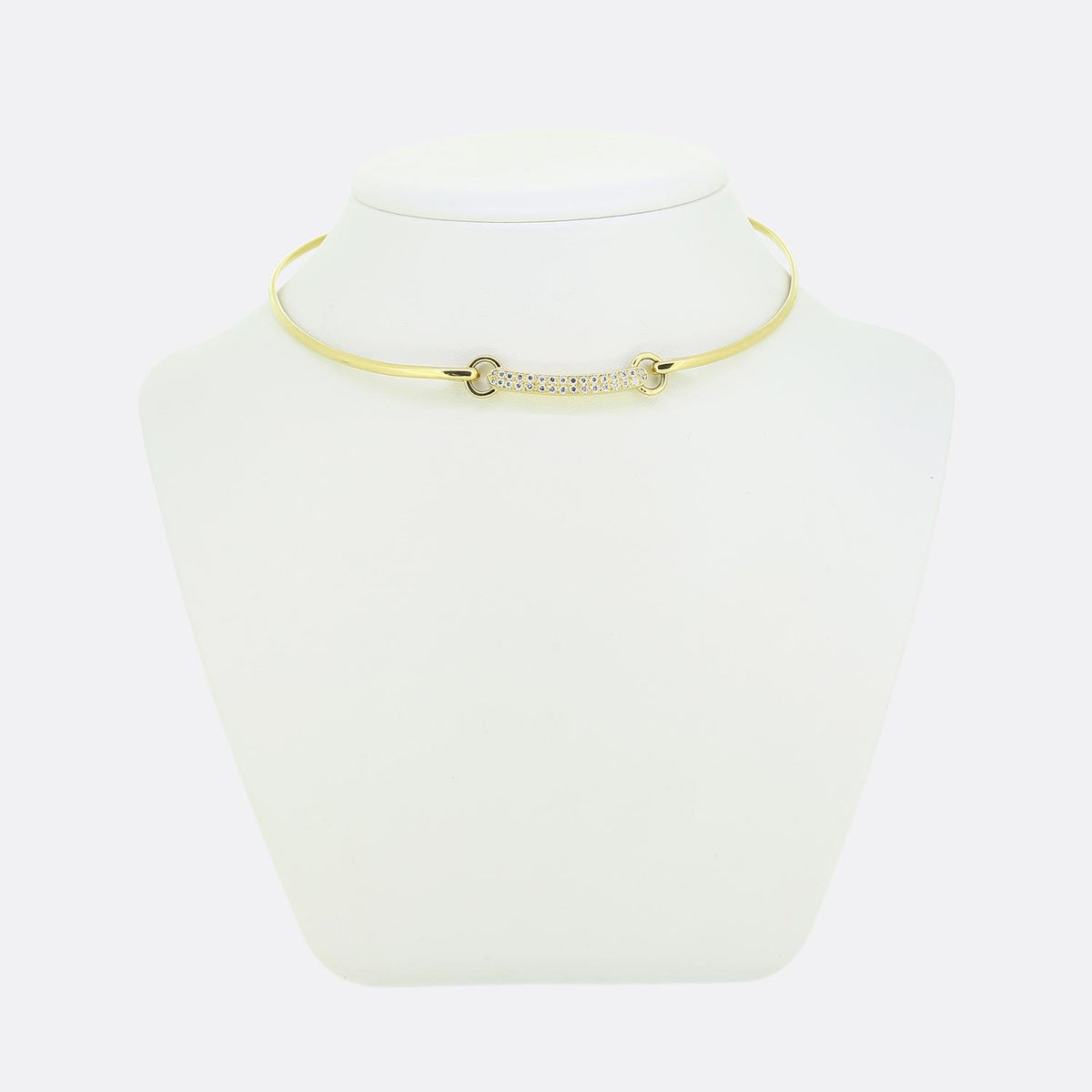 Cartier Diamond Choker Necklace