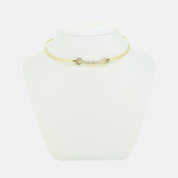 Cartier Diamond Choker Necklace