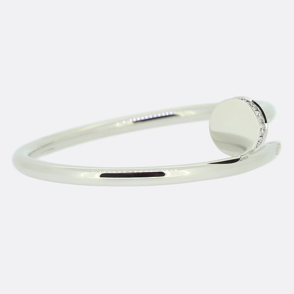 Cartier Juste un Clou Diamond Bracelet Size 15