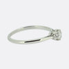 0.33 Carat Round Brilliant Cut Diamond Solitaire Ring