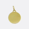 Augis Qu'hier Que Demain Ruby and Diamond Medallion Pendant