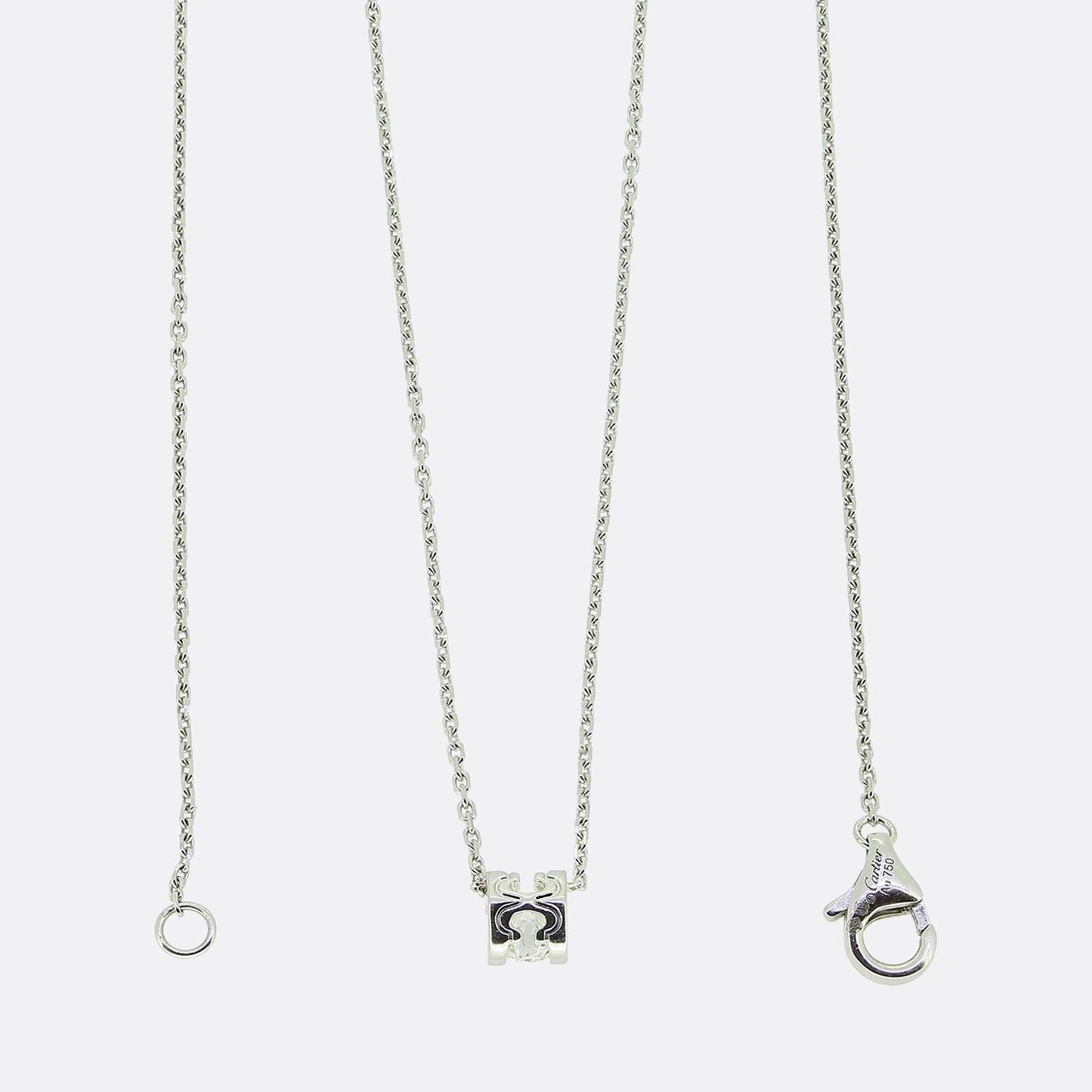 Cartier C de Cartier 0.26 Carat Diamond Necklace