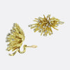 George Weil Diamond Cluster Earrings