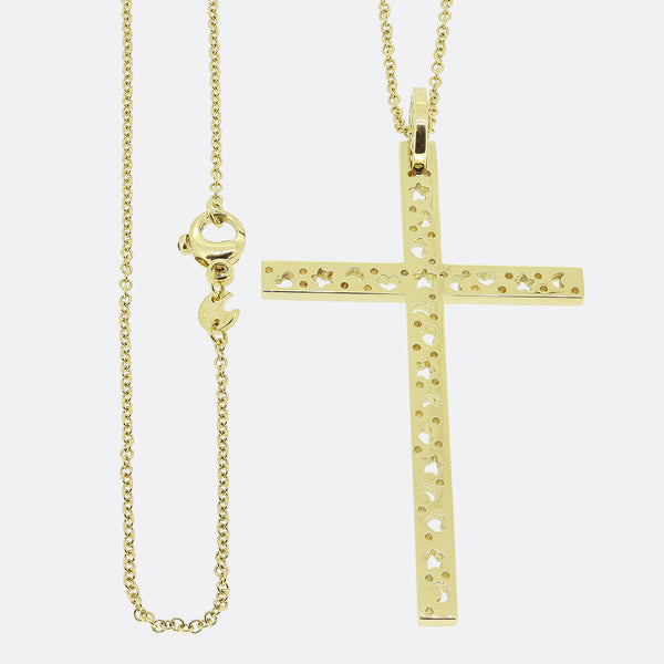 Pasquale Bruni Diamond Cross Necklace