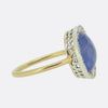 5.61 Carat Ceylon Sapphire and Diamond Cluster Ring