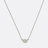 Tiffany & Co. 0.36 Carat Diamond Solitaire Necklace