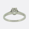 Art Deco 0.90 Carat Diamond Engagement Ring