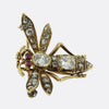 Victorian Ruby and Diamond Fly Brooch