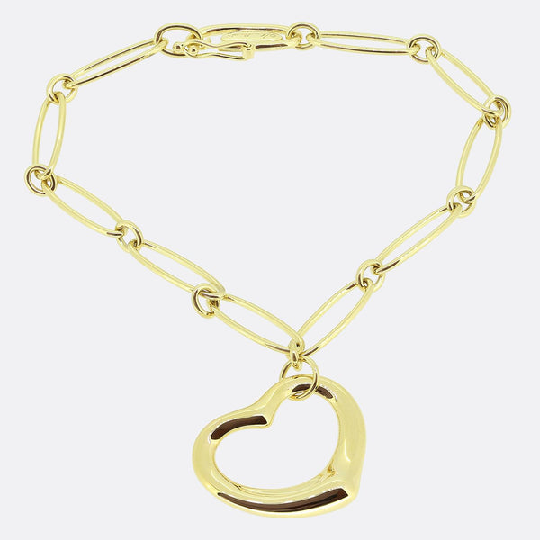 Tiffany & Co. Elsa Peretti Open Heart Bracelet