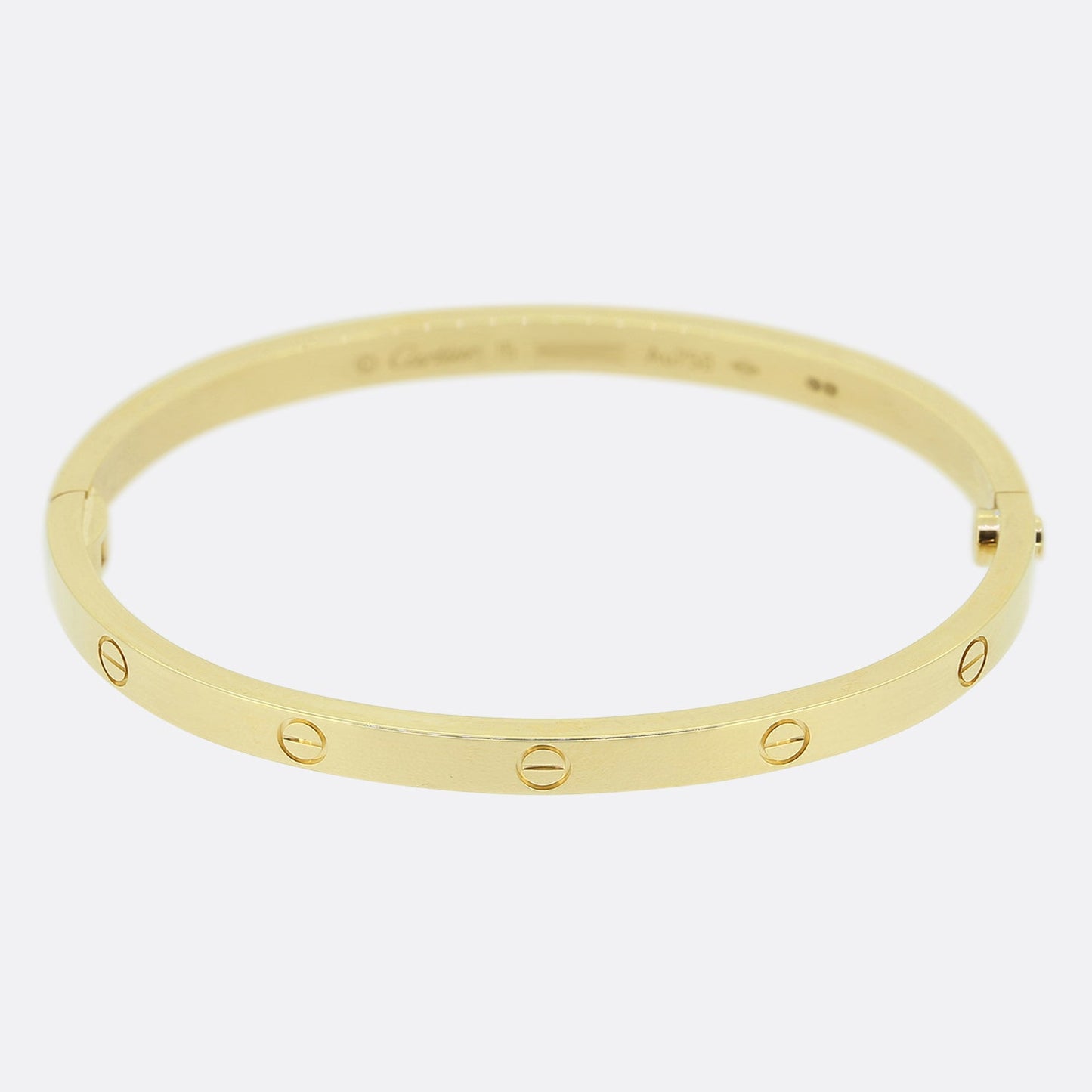 Cartier Small Model LOVE Bangle Size 15