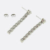 Vintage Diamond Drop Earrings