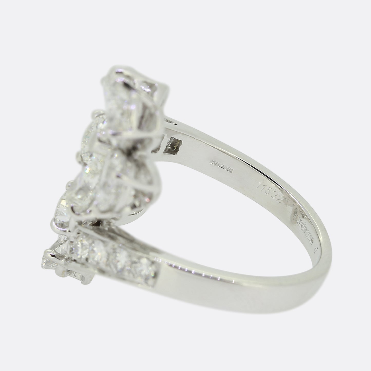 Bvlgari Diamond Contraire Crossover Ring
