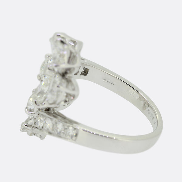 Bvlgari Diamond Contraire Crossover Ring