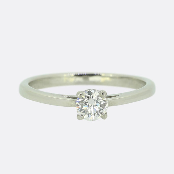0.33 Carat Diamond Solitaire Engagement Ring