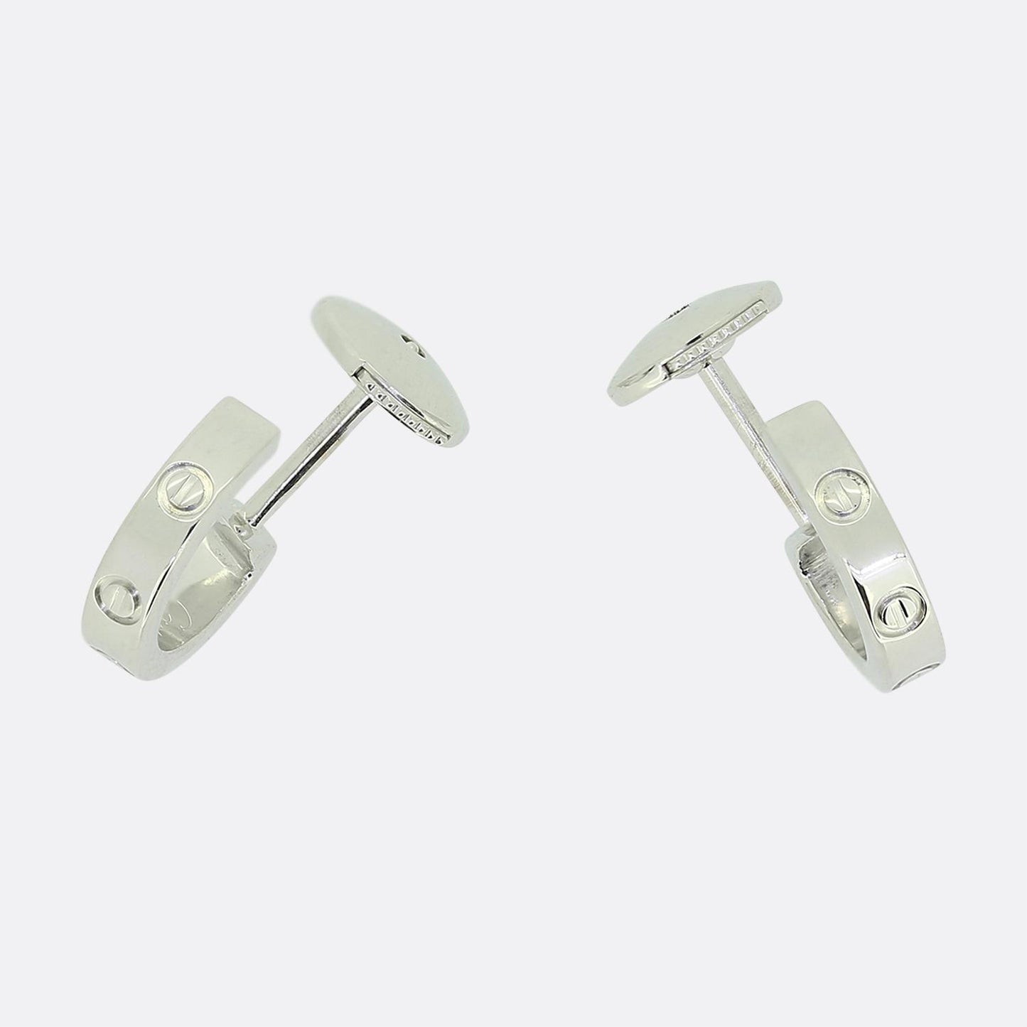 Cartier Small LOVE Hoop Earrings