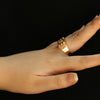Antique French Diamond Signet Ring