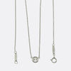 Tiffany & Co. 0.36 Carat Diamond Solitaire Necklace