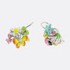Dior Diorette Enamel and Diamond Earrings