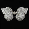 Antique Diamond Bow Brooch