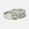 Five-Row Diamond Ring
