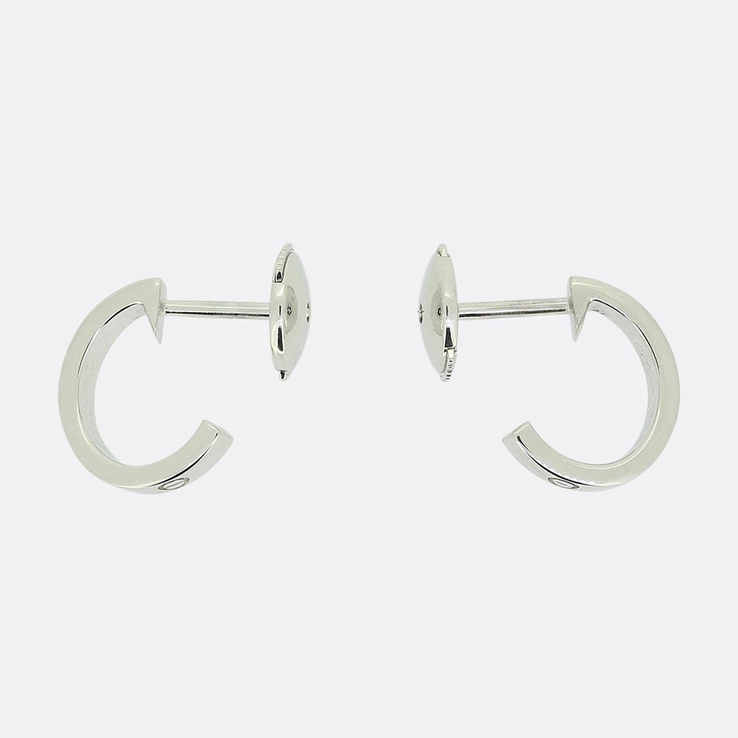 Cartier Small LOVE Hoop Earrings