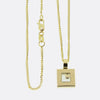 Chopard Happy Diamonds Square Pendant Necklace
