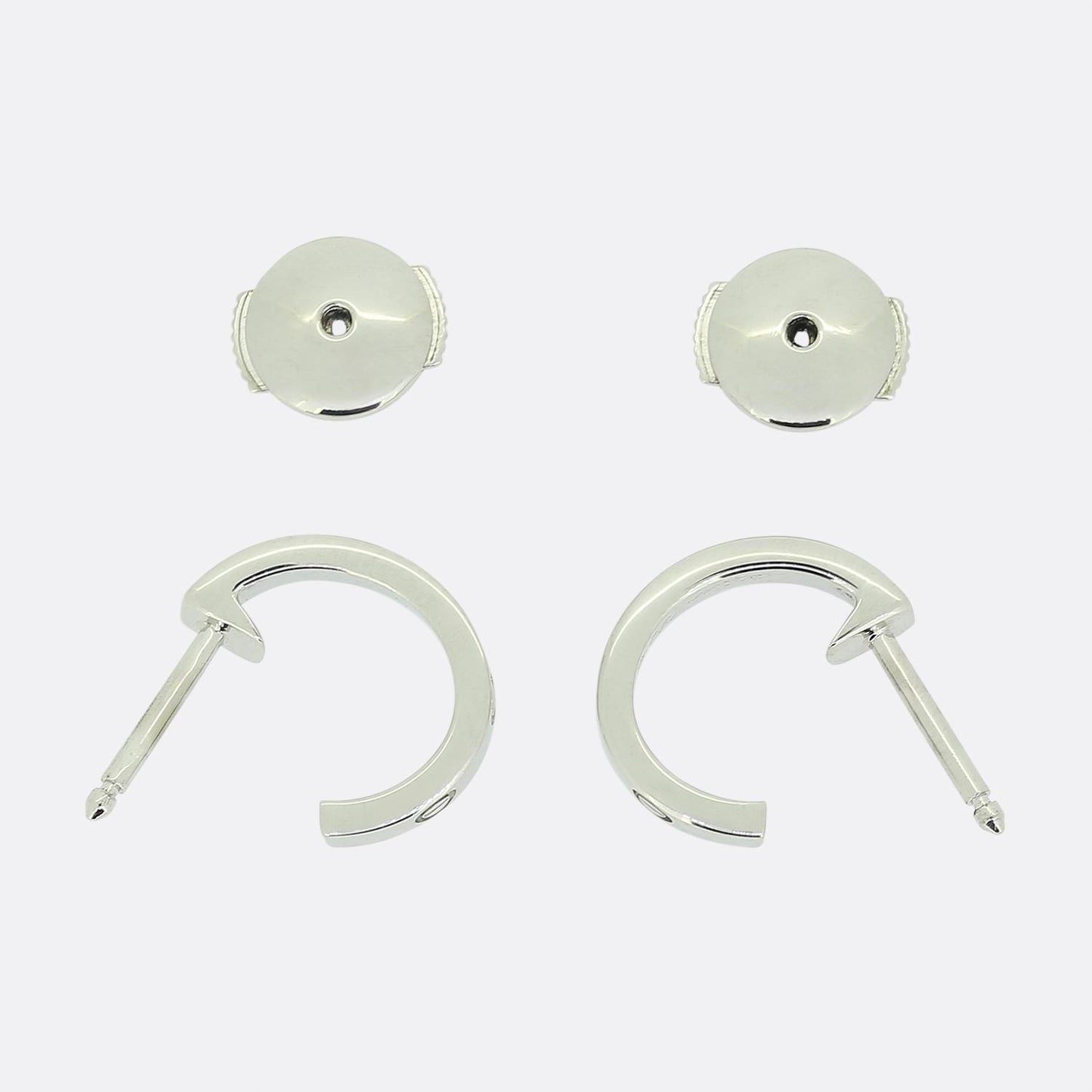 Cartier Small LOVE Hoop Earrings