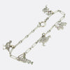 Art Deco Diamond Animal Charm Bracelet