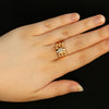 Antique French Diamond Signet Ring