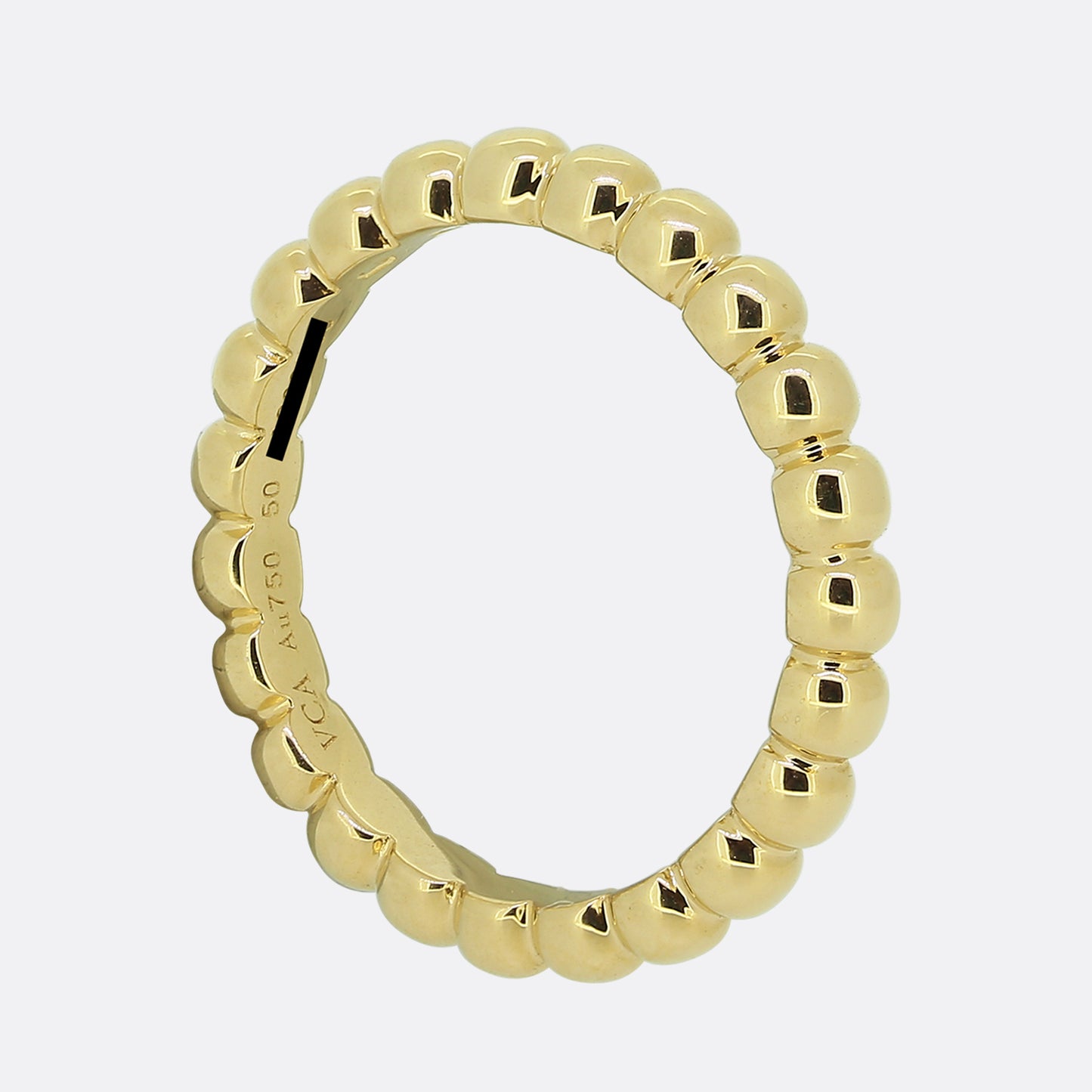 Van Cleef & Arpels Perlée Pearls of Gold Ring Size K (50)