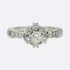 Vintage Diamond Cluster Ring
