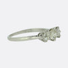 Vintage Transitional Cut Diamond Three-Stone Ring