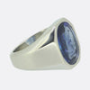 Boucheron Sapphire Intaglio Signet Ring